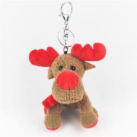 Stuffed Animal Deer Plush Keychain