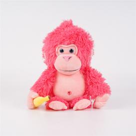 Stuffed Animals Pink Monkey Plush Toy 