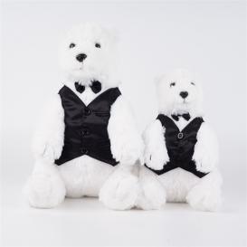 Stuffed Animals Polar Bear with Cloth Plush Toy 