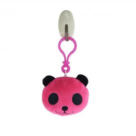 Custom plush toy keychain Plush key chains with expression high quality keychains wholesale 